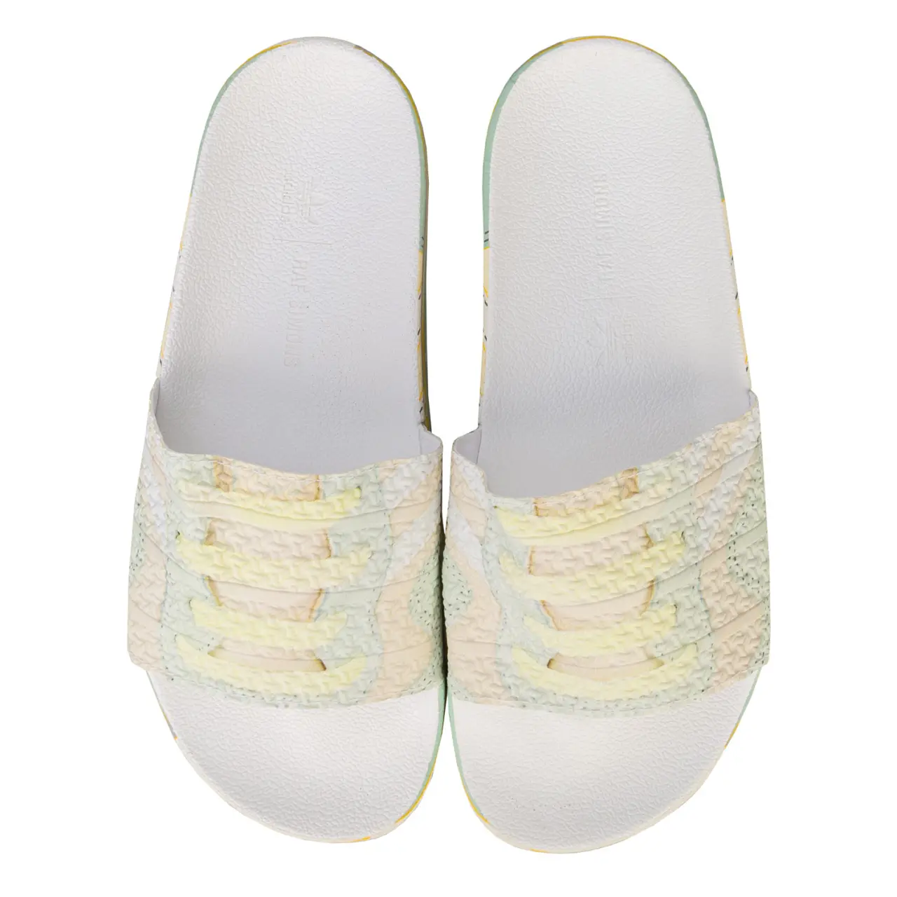 Alternative view of Dép Adidas Raf Simons x Peach Adilette Slides 'Trompe L'oeil' EE7957