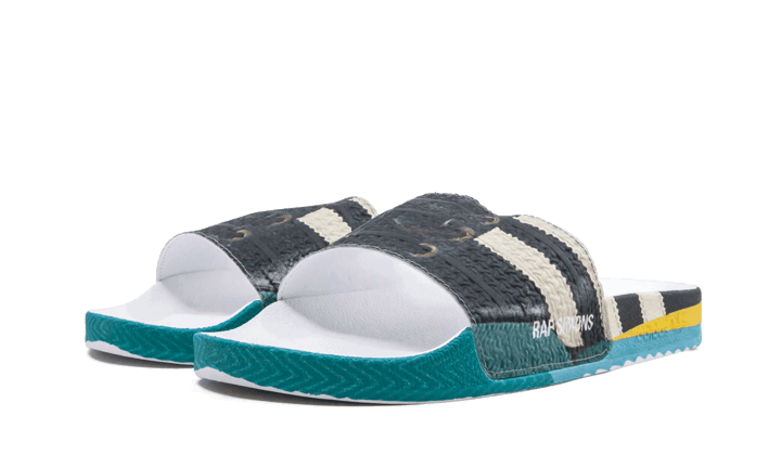 Dép Adidas Raf Simons x Samba Adilette Slides 'Trompe L'oeil' EE7959 - Ảnh 4