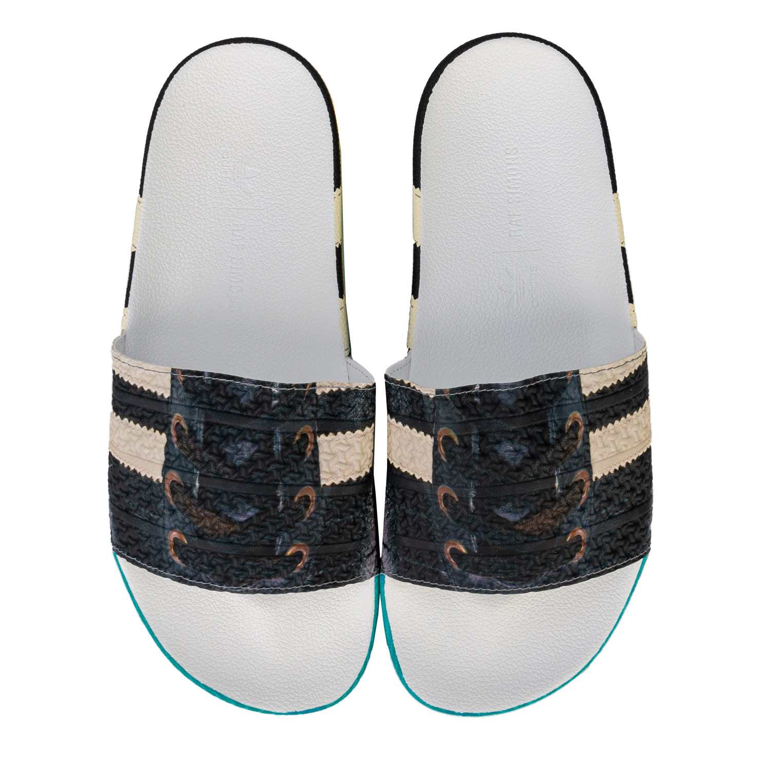 Dép Adidas Raf Simons x Samba Adilette Slides 'Trompe L'oeil' EE7959 - Ảnh 2