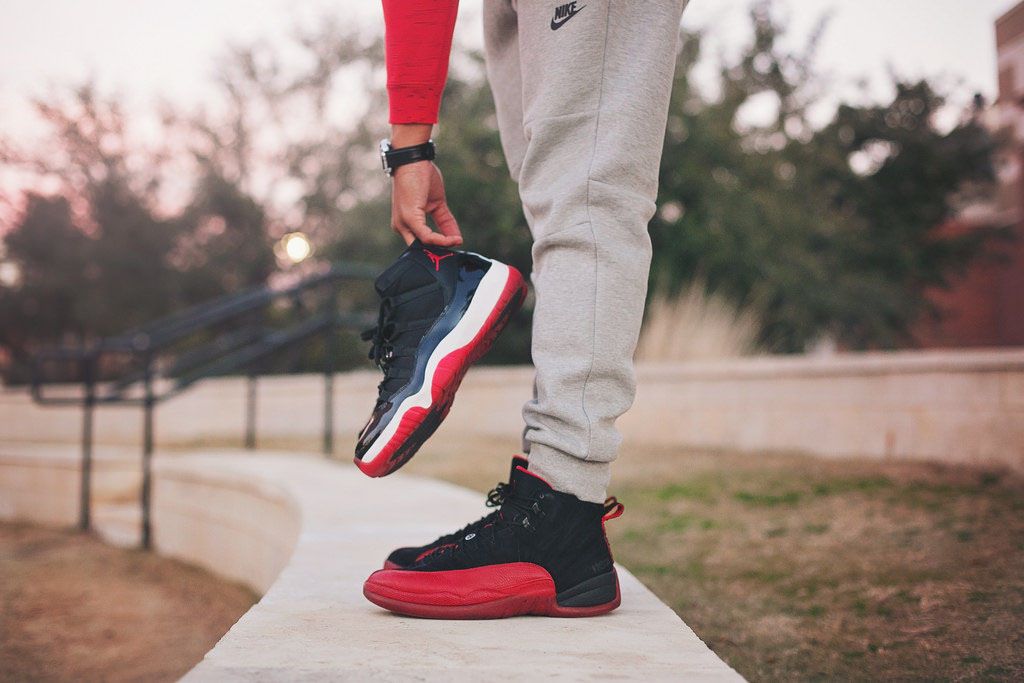 Giày Nike Air Jordan 12 Retro Flu Game 2016 153265-002 - Ảnh 8