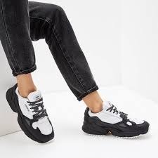 Alternative view of Giày Adidas Wmns Falcon Trail 'Tuxedo' EF9023