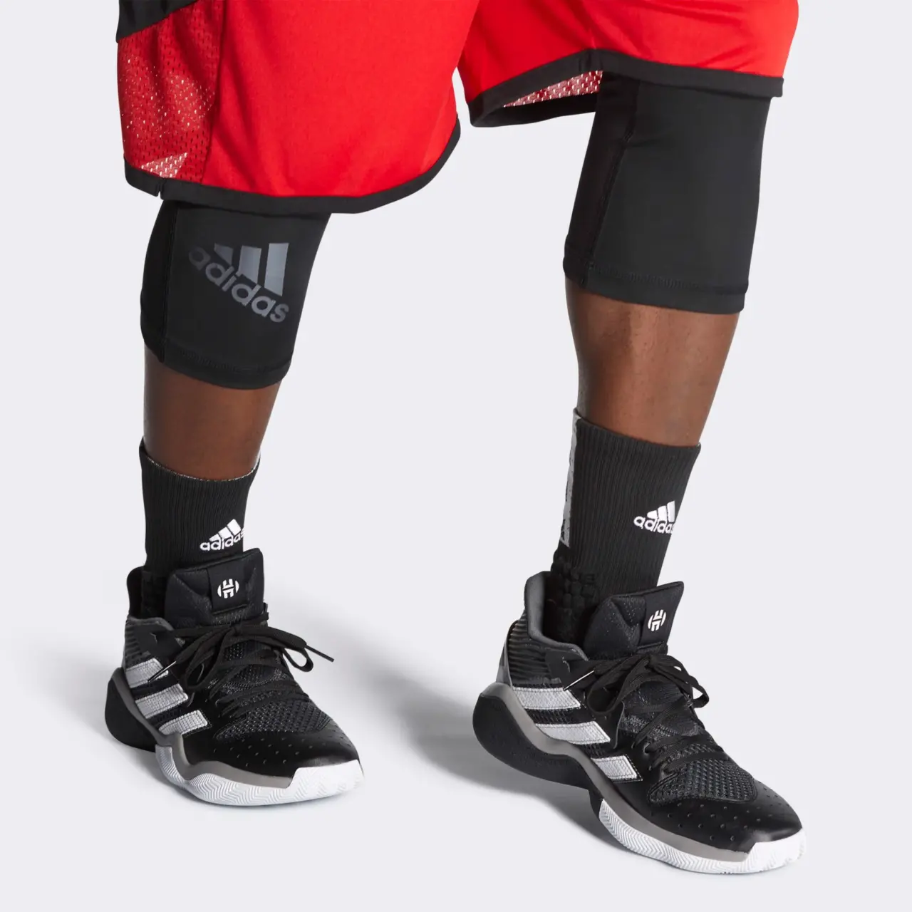 Alternative view of Giày Adidas Harden Stepback 'Core Black' EF9893