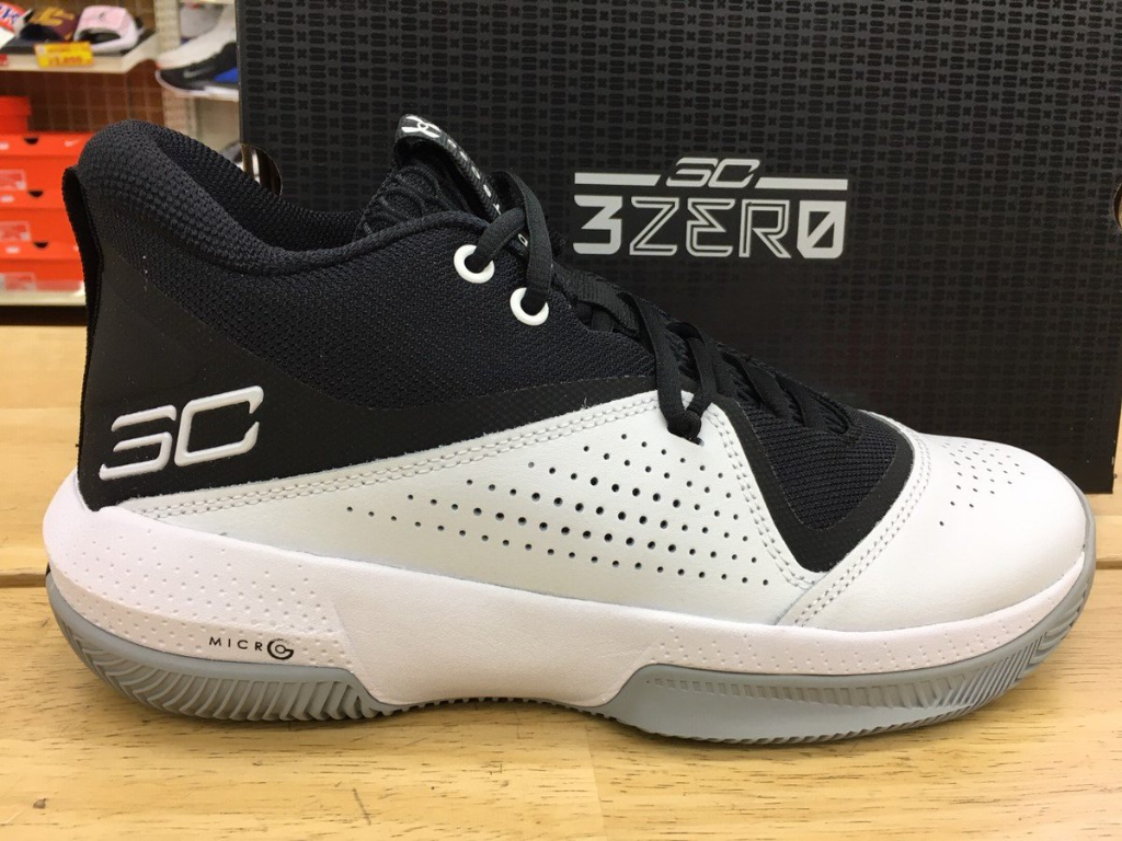 Giày Under Armour Sc 3Zer0 White Black IV 3023917-002 - Ảnh 4