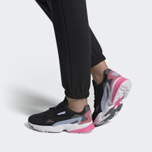 Alternative view of Giày Adidas Wmns Falcon 'Black Pink' EG2864