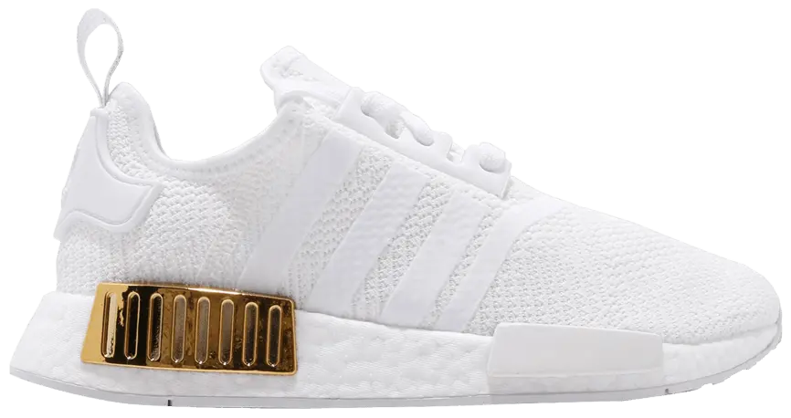 Giày Adidas NMD R1 'White Gold Metallic' EG6703