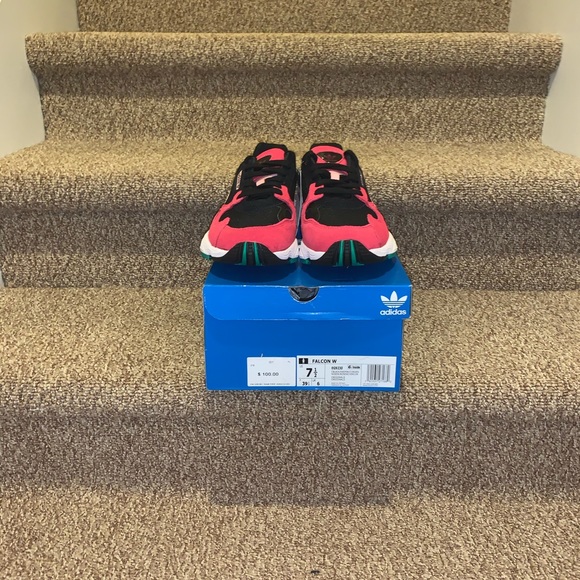 Giày Adidas Wmns Falcon 'Black Energy Pink' EG9230 - Ảnh 3