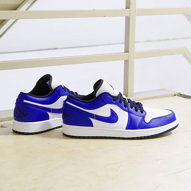 Giày Nike Air Jordan 1 Low 'Game Royal' 553558-124 - Ảnh 3