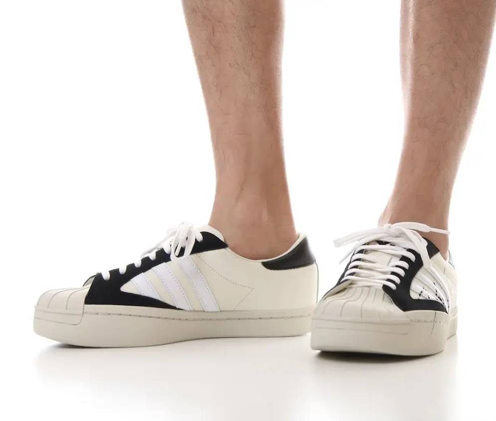Alternative view of Giày Adidas Y-3 Yohji Pro Superstar Skate Low 'White' EH2267