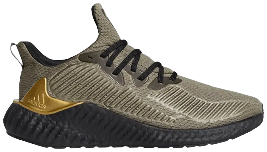 Giày Adidas AlphaBoost Legacy Green Gold Metallic EH3321