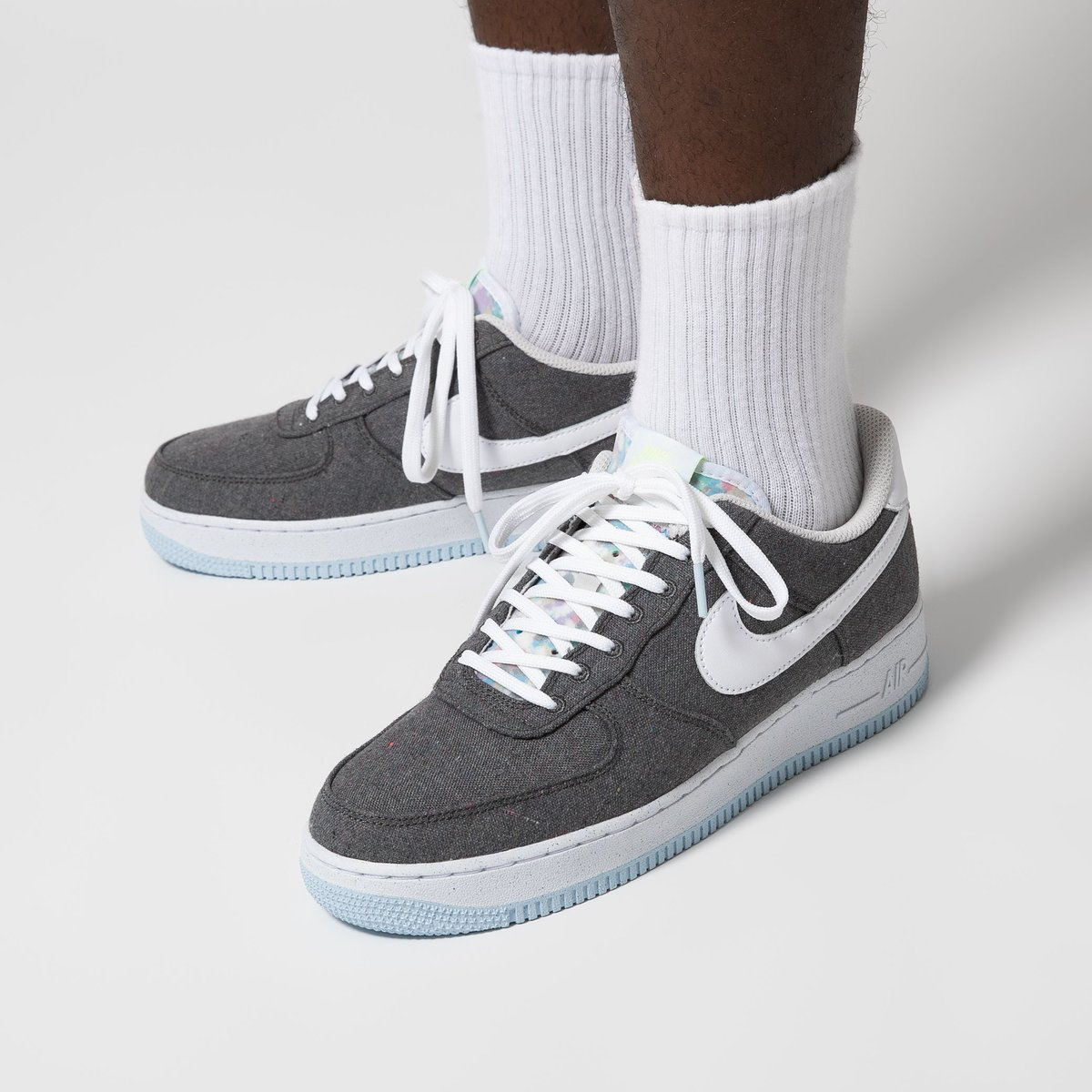 Giày Nike Air Force 1 Low '07 'Recycled Canvas Pack Iron Grey' CN0866-002 - Ảnh 5