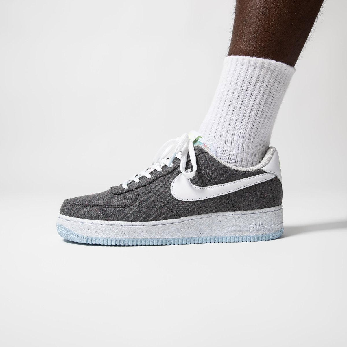 Giày Nike Air Force 1 Low '07 'Recycled Canvas Pack Iron Grey' CN0866-002 - Ảnh 6