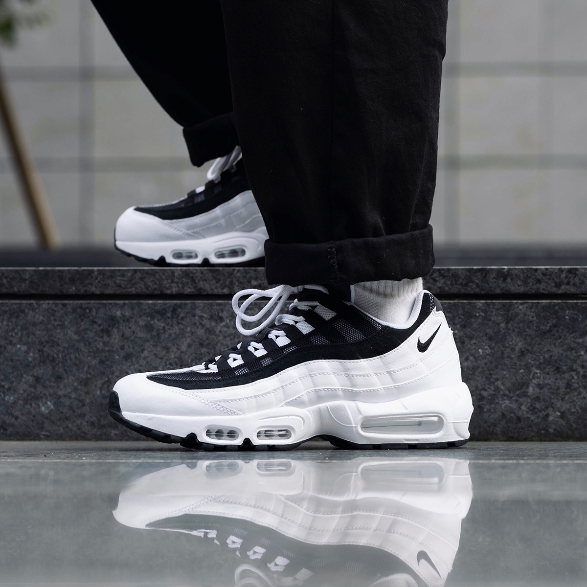 Giày Nike Air Max 95 Ying Yang Pack White CK6884-100 - Ảnh 2