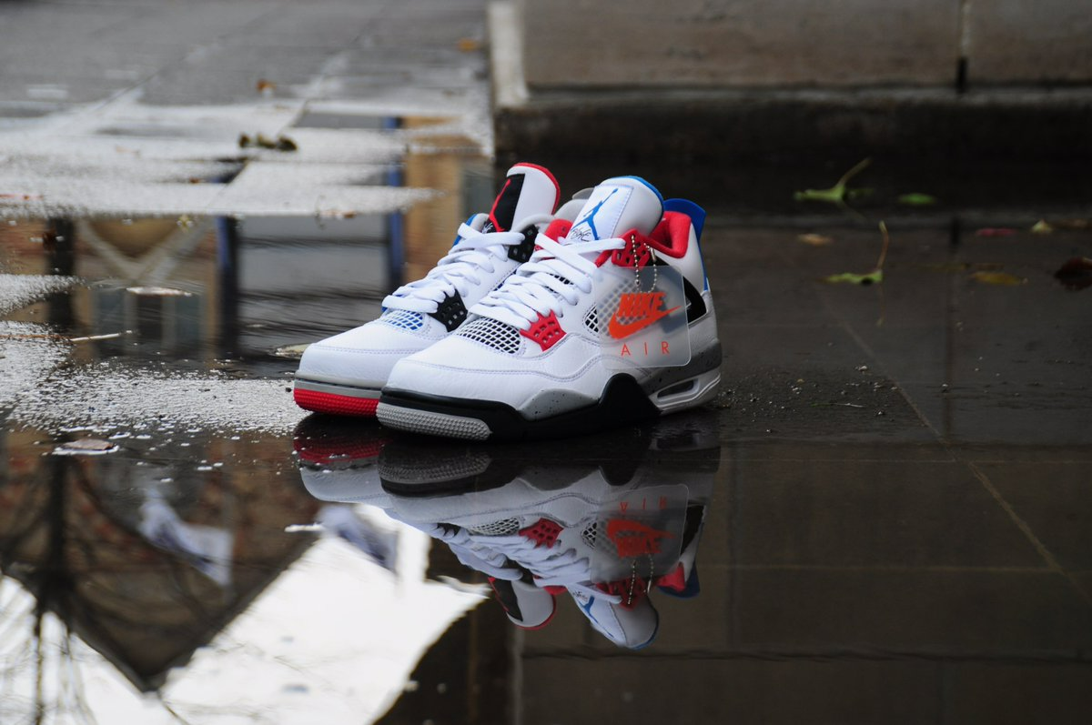 Giày Nike Air Jordan 4 Retro SE GS 'What The 4' 408452-146 - Ảnh 5