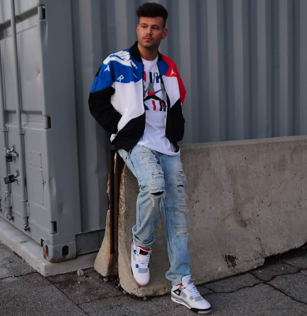 Giày Nike Air Jordan 4 Retro SE GS 'What The 4' 408452-146 - Ảnh 3