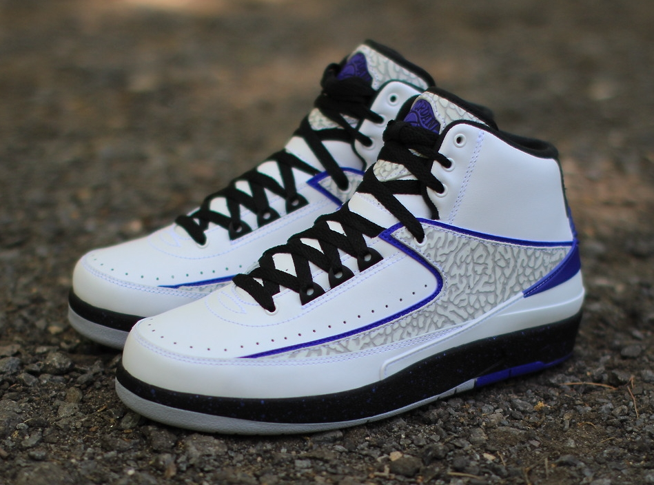 Giày Nike Air Jordan 2 Retro 'Concord' 385475-153 - Ảnh 5