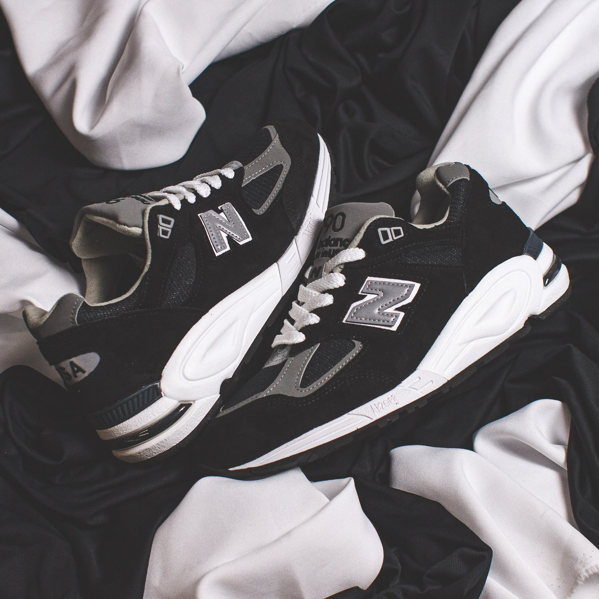 Giày New Balance 990v2 Heritage Made in USA 'Pewter' M990BK2 - Ảnh 3