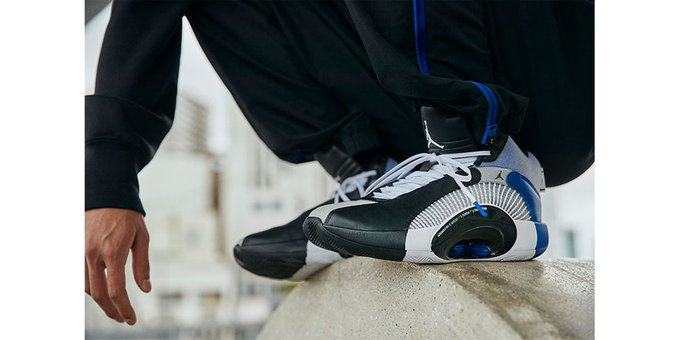 Giày Nike Fragment Design x Air Jordan 35 'Base Grey' DA2371-100 - Ảnh 6