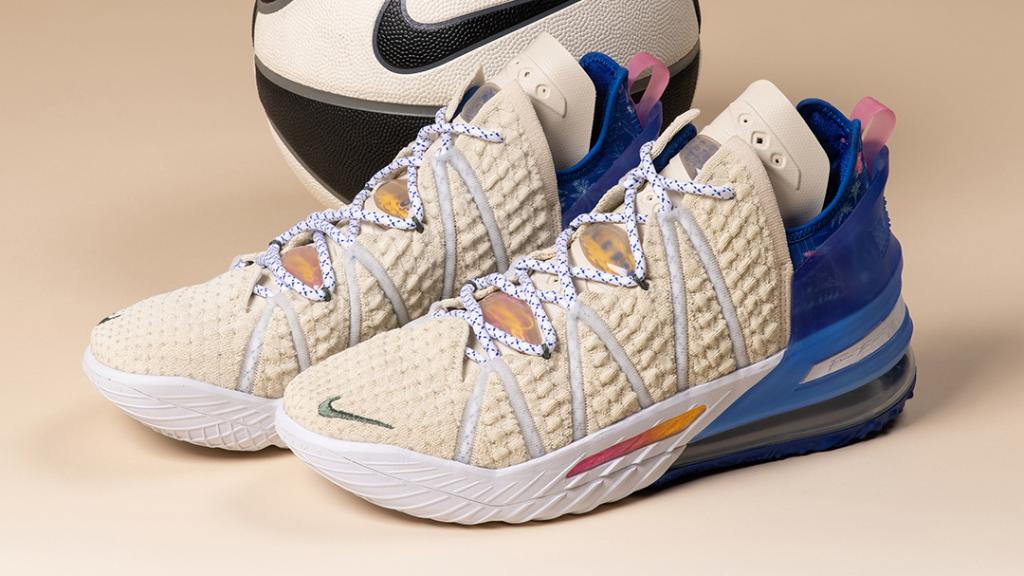 Giày Nike LeBron 18 'Los Angeles By Day' DB8148-200 - Ảnh 7