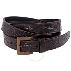 Thắt Lưng SAINT LAURENT Crocodile 634434-1ZQ0B-2053