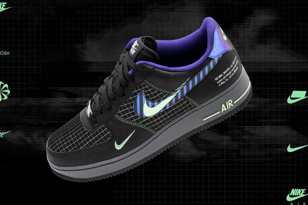 Giày Nike Air Force 1 Low 'Future Swoosh' CT1621-001 - Ảnh 2