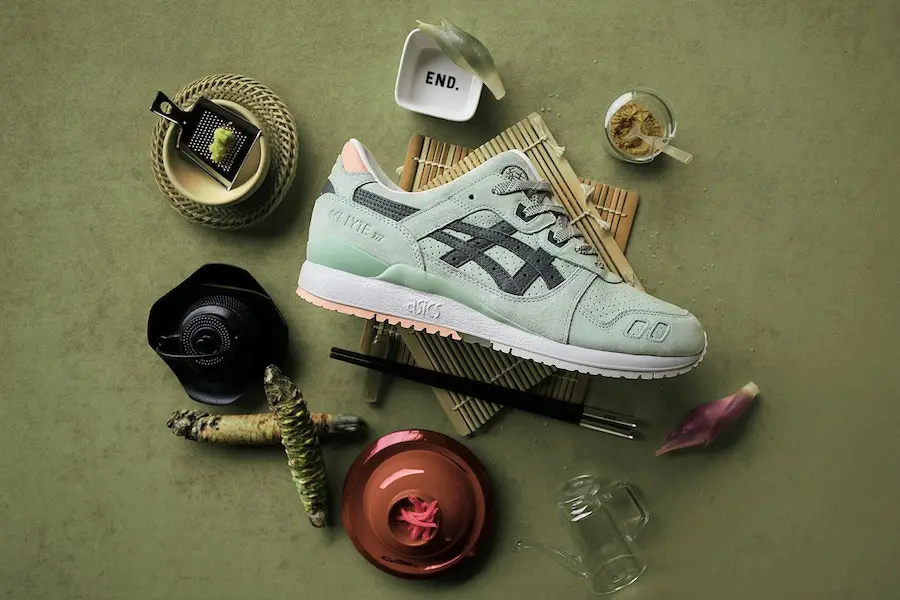 Alternative view of Giày END. x Asics Gel Lyte 3 'Wasabi' H7LPK-8512