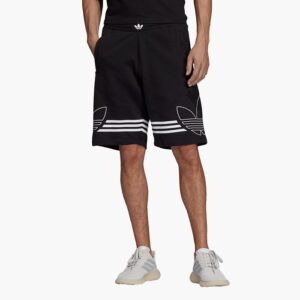 Alternative view of Quần Adidas Originals Jersey Shorts Trefoil Logo Black DU8135