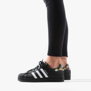 Alternative view of Giày Adidas Superstar Kadin Siyah Spor Ayakkabi 'Black' EE7500