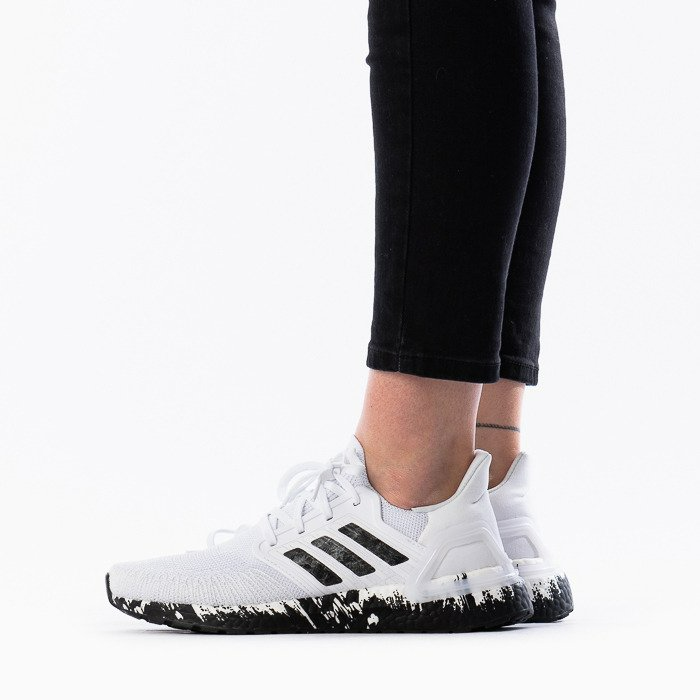 Giày Adidas Wmns UltraBoost 20 'Paint Splatter White Black' EG1370 - Ảnh 2
