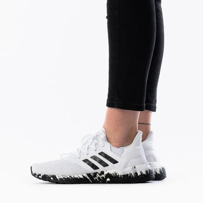 Alternative view of Giày Adidas Wmns UltraBoost 20 'Paint Splatter White Black' EG1370