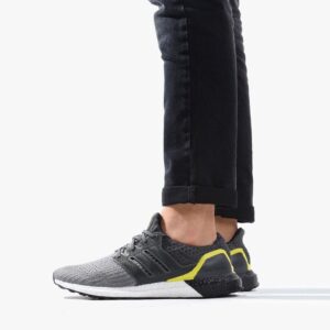 Alternative view of Giày Adidas Ultra Boost 4.0 Grey Black Yellow G54003