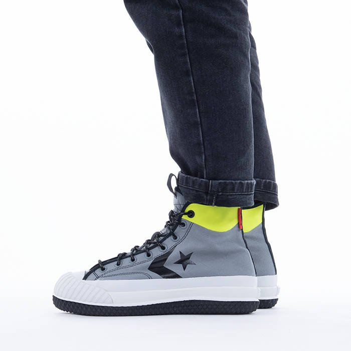 Giày Converse Bosey Mc Gore-Tex High 'Grey Neon' 169360C - Ảnh 2