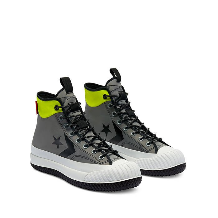 Giày Converse Bosey Mc Gore-Tex High 'Grey Neon' 169360C - Ảnh 3