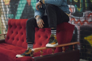 Giay Converse Chuck 70 High 'Hacked Archive Dark Moss Black' 168905C