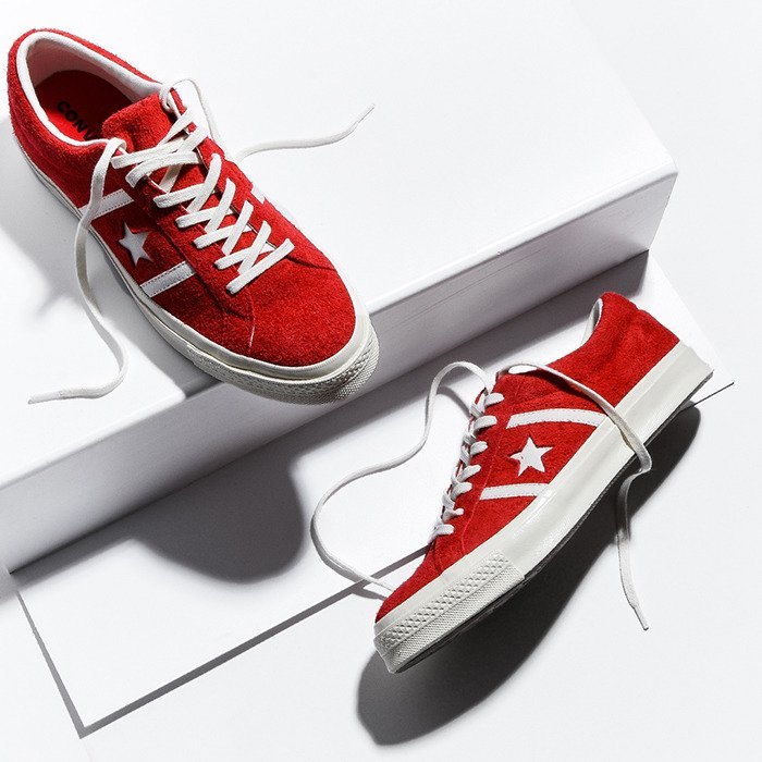 Giày Converse One Star Academy 'Red' 163270C - Ảnh 3