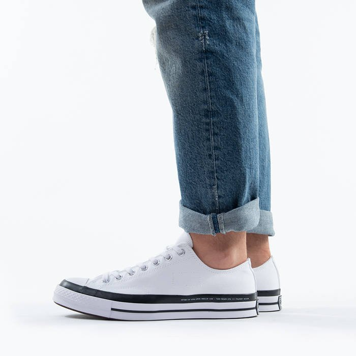 Giày Converse Fragment Design x Moncler x Chuck 70 Low 'White' 169070C - Ảnh 3