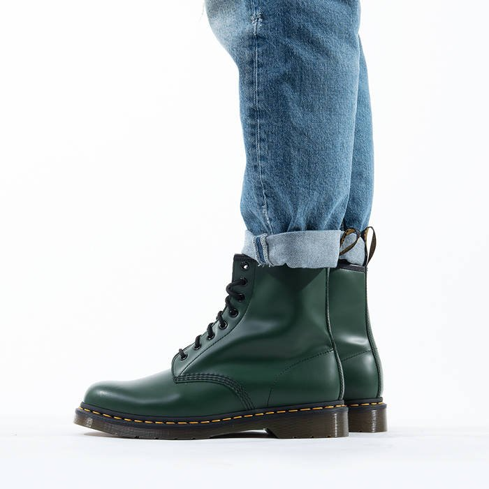 Giày Dr. Martens 1460 Green Smooth 11822207 - Ảnh 2