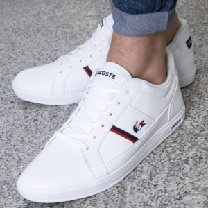 Alternative view of Giày Lacoste Men's Europa Leather 'Tricolour' 7-39SMA0031407