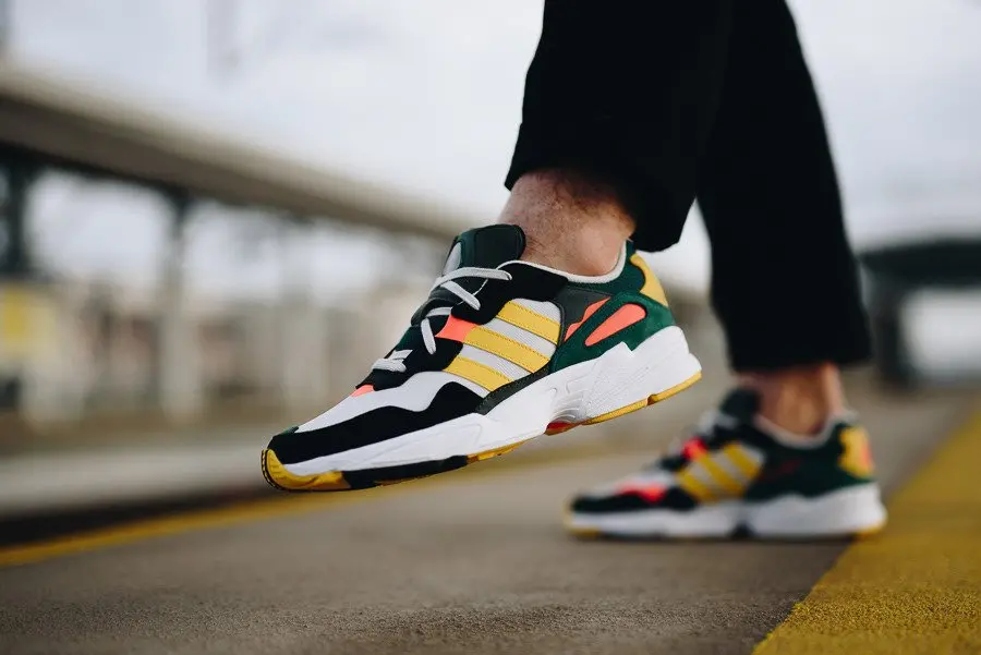 Alternative view of Giày Adidas Yung-96 Grey One Bold Gold DB2605