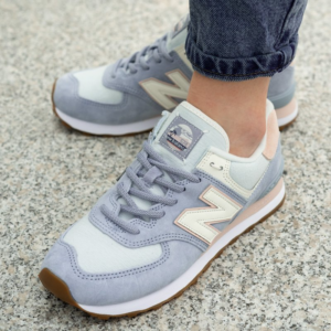 Alternative view of Giày New Balance Wmns 574 'Light Slate Fog' WL574SUO