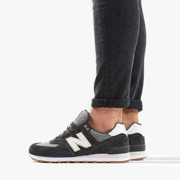Alternative view of Giày New Balance 574 'Black' ML574SNL