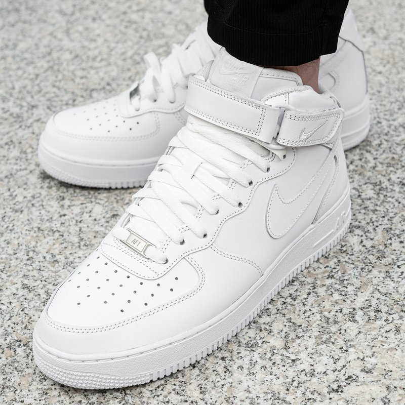 Giày Nike Air Force 1 Mid 'All White' 07 315123-111 - Ảnh 4