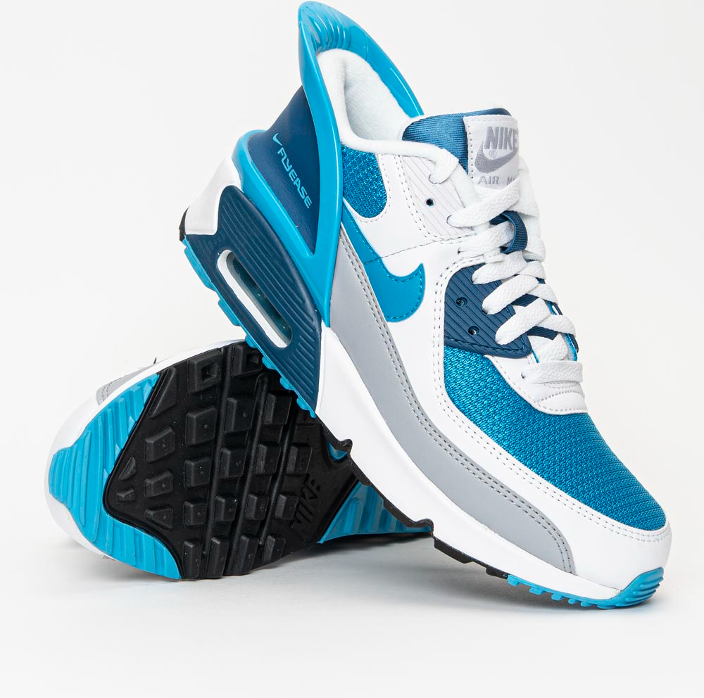 Giày Nike Air Max 90 FlyEase GS 'White Industrial Blue' CV0526-103 - Ảnh 2