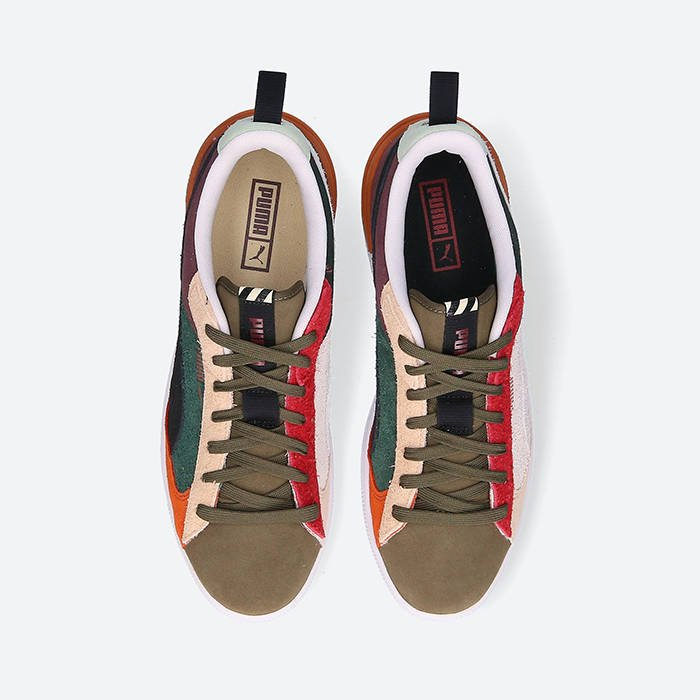 Giày Puma Suede Block Shoes WTFormstripe 381184-02 - Ảnh 6