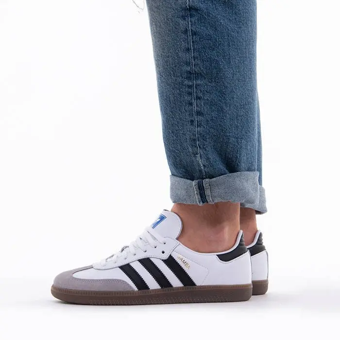 Alternative view of Giày Adidas Samba OG 'White Black Gum' B75806