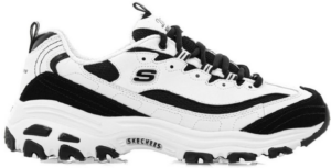 Giày Skechers D'lites-March Forward 'White Black' 13148-WBK