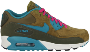 Giày Nike Wmns Air Max 90 Leather 'Dark Loden' 768887-300