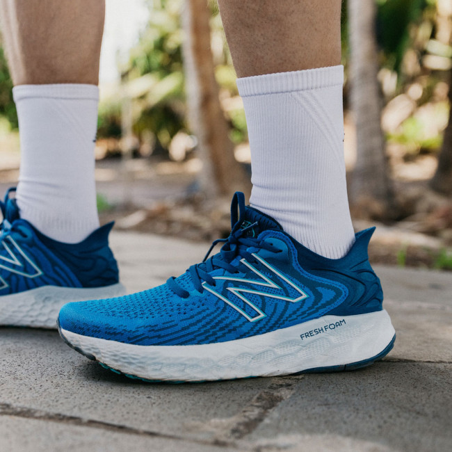 Giày New Balance Fresh Foam 1080v11 'Wave Blue' M1080S11 - Ảnh 2