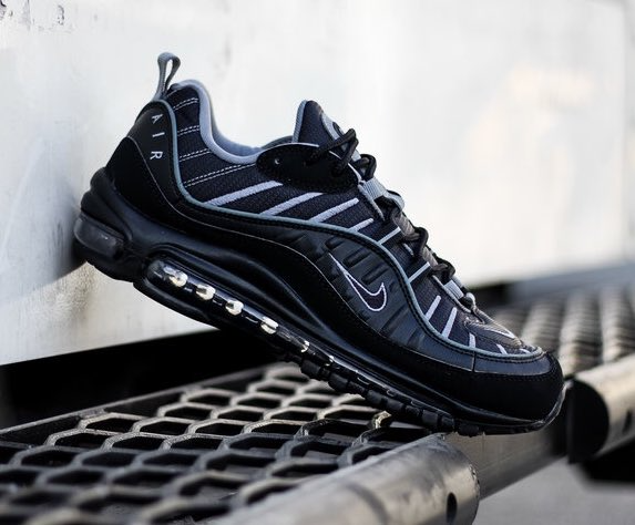 Giày Nike Air Max 98 'Black Smoke Grey' CI3693-002 - Ảnh 5