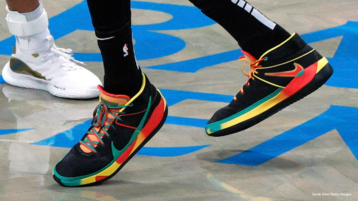 Giày Nike KD 13 'Rasta' DC0010-001 - Ảnh 8