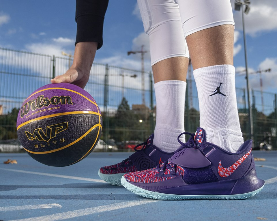 Giày Nike Kyrie Low 3 'Orchid' CJ1286-500 - Ảnh 4